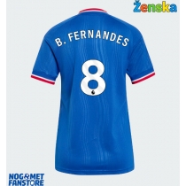 Manchester United Bruno Fernandes #8 Gostujuci Dres za Ženska 2026-27 Kratak Rukav